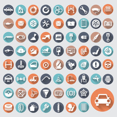 Car Service Icon set