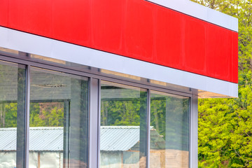 aluminum facade
