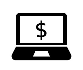 Dollar dans un ordinateur portable