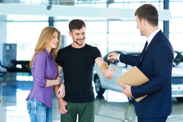 Car, Car Dealership, Car Salesperson.