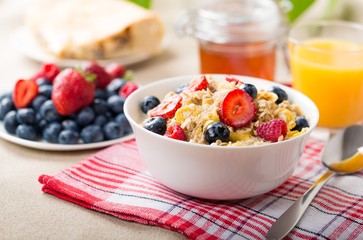Oatmeal, oat, breakfast.