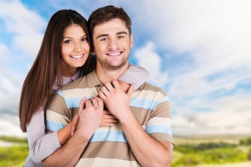 Couple, Happiness, Cheerful.