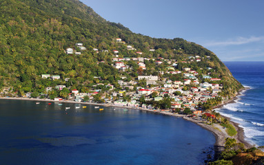 Fishing village in Dominica, Caribbean Islands Scotts Head Dominica is a fishing village in Domica,...
