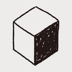 shipping box doodle