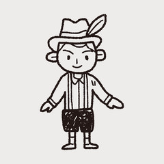 German people doodle