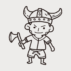 viking doodle