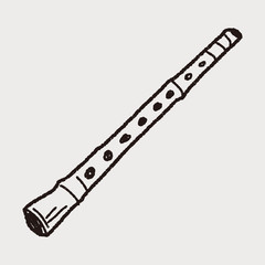 Flute doodle