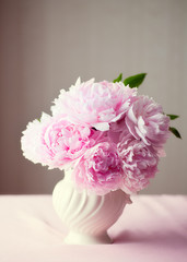 Elegant Floral Decor - Double Peony