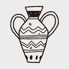 African Vase doodle