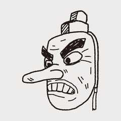 Tengu doodle