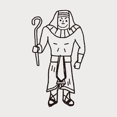 pharaoh doodle
