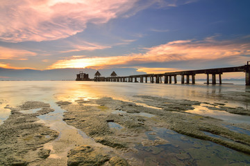 After sunset colorful