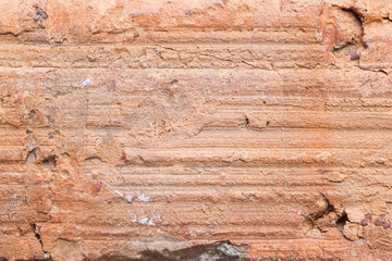 red brick texture macro closeup detailed copy space vertical bac