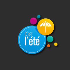 c'est l'&eacute;t&eacute;