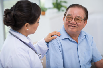 Reassuring patient