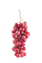 grapes isolated on over white background