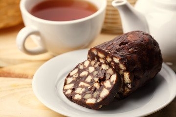 Tea with dessert