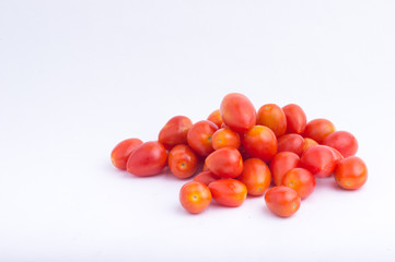 cherry tomato isolated