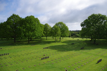cimetière militaire allemand de la Cambe