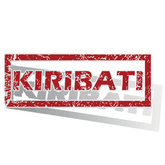 Kiribati outlined stamp