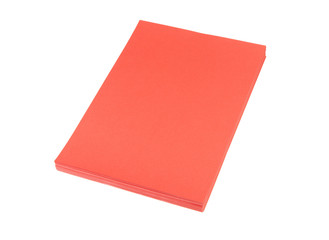 Blank flyer poster on white to replace your design.