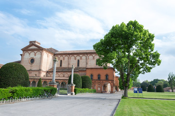 Certosa of Ferrara, the ancient graveyard of the city