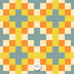 Seamless geometric background. Mosaic.