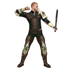 Obraz premium 戦士 