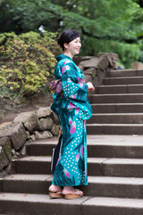 浴衣の女性