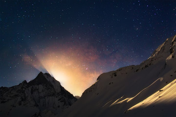 Moonrise in Himalayas - 85301150