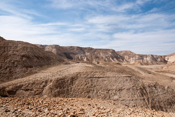 Travel in Negev desert, Israel