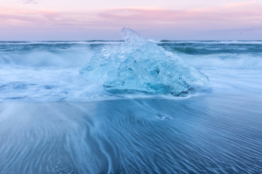 Iceberg beach Iceland