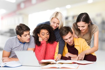 Students, university, adults.