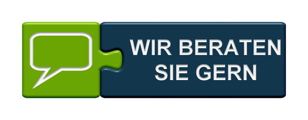 Puzzle Button: Wir beraten Sie gern