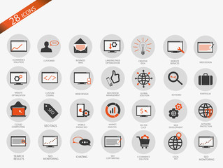 Бизнес иконки 