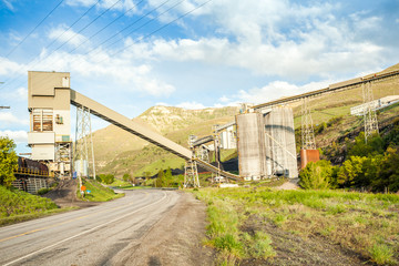 Obraz premium Mining infrastructure