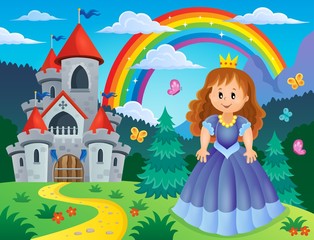 Obraz na płótnie Canvas Princess theme image 3