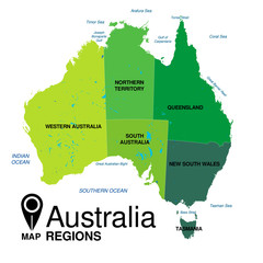 Map of Australia