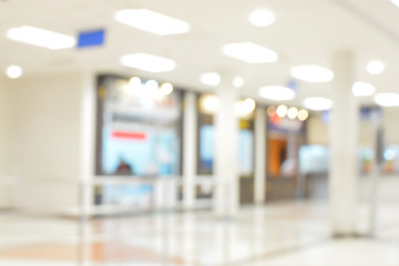Fototapeta premium blur empty departure lounge at the airport