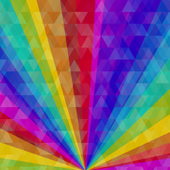 Fototapeta premium Vintage Sunbeams Background