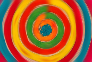 Colorful of Raw silk thread for background