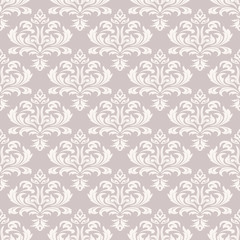Seamless wallpapers in the style of Baroque . Can be used for