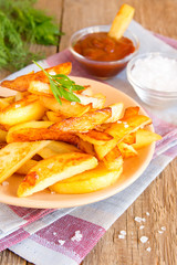 Homemade french fries