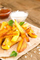 Homemade french fries