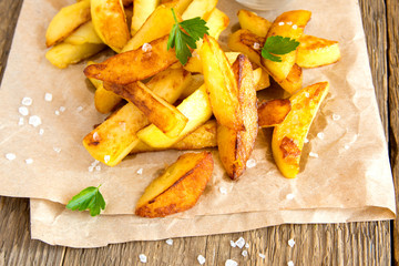 Homemade french fries