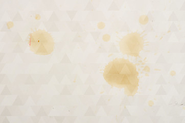 coffee cup stain