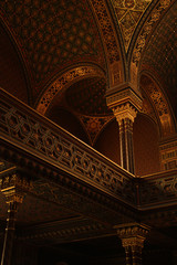 Fototapeta premium Interior de la sinagoga de Praga, República Checa