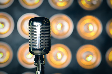 Fototapeta premium Vintage microphone