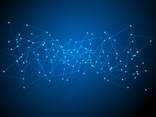 Network technology background.Vector illustration EPS10