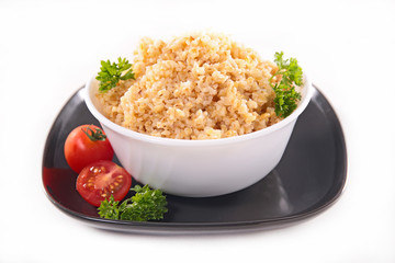 bowl of quinoa